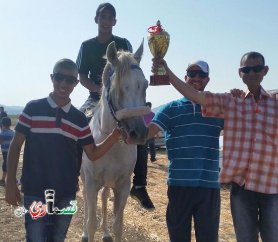 كفرقاسم- فيديو  : انجاز رياضي قسماوي .. الشاب ندير مامون بدير يحقق المرتبة الثانية في سباق الخيول القطري 